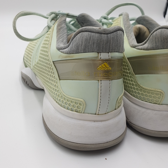 ⬇️$55⬇️AUS9 Adidas By Stella McCartney Mint Green Runners Sneakers - Picture 8 of 11